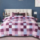 Pearl Branded royal design double bed comforter with piping and all-weather 100 GSM cotton fabric, imported