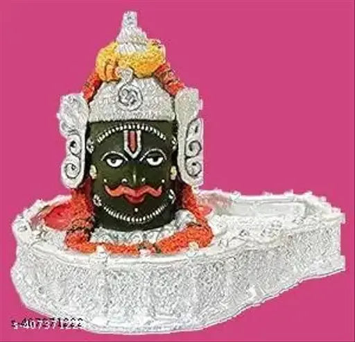 Black resin Shivling statue, HARIDWAR DIVINE Mahakal Mahadev home decor office showpiece