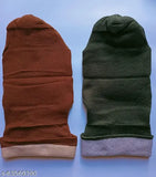 Wool skull cap pack of 2, warm and stylish monkey cap for men, ideal for winter outdoor activities