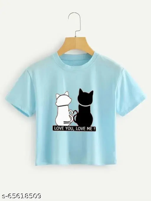 Trendy crop print cotton-blend t-shirt, short sleeves with net pattern detail, men's size M (bust 36in), Indian apparel