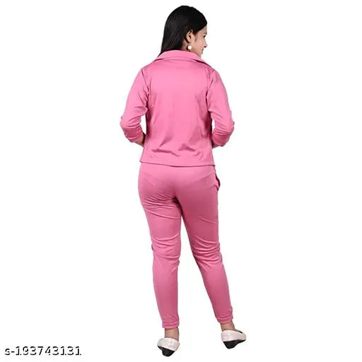 Maroon sweatshirt set for girls, includes matching hoodie and pants, in white print on T-shirt