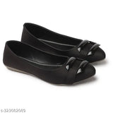 PU printed bellies for women - stylish slip-on ballerinas, comfortable and durable footwear for everyday wear