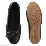 Stylish mesh bellies ballerinas for women - lightweight, closed back, India origin