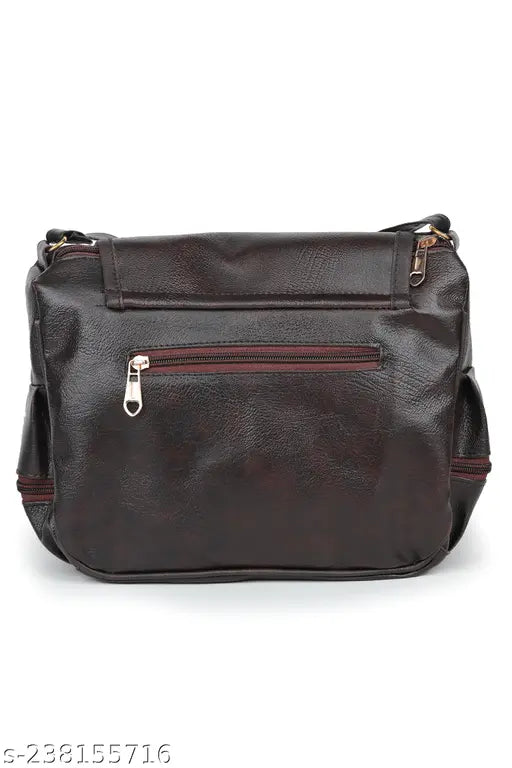 Black shoulder bag with adjustable strap, multiple pockets and compartments, suitable for casual and business wear