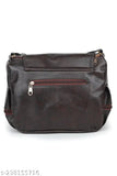 Black shoulder bag with adjustable strap, multiple pockets and compartments, suitable for casual and business wear