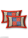 Cotton Jaipuri bedsheet set with geometric elegance, 2 pillow covers in ethnic motifs for summer