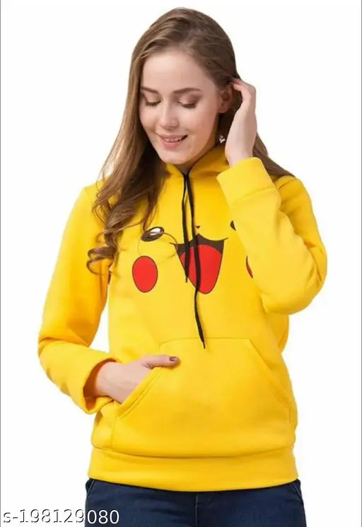 Classy cotton sweatshirt, self-designed net pattern, long sleeves for women's partywear, India-made