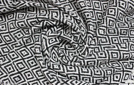 Black & White Cotton Argyle Throw, geometric pattern, 60x50 inches, versatile home decor or gift