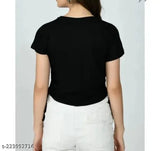 Printed cotton tunics for women, trendy short sleeves, modern western look