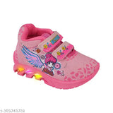 Bright LED PVC shoes for baby boys and girls, breathable mesh design, durable and comfortable, BUNNIES brand