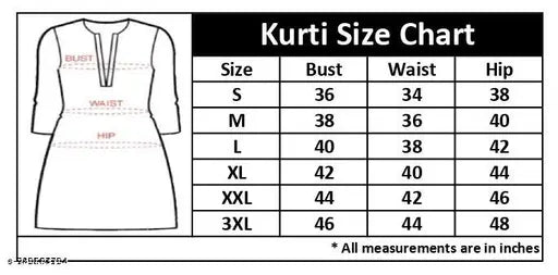 Latest trendy printed cotton kurti for women & girls, three-quarter sleeves, 100% cotton