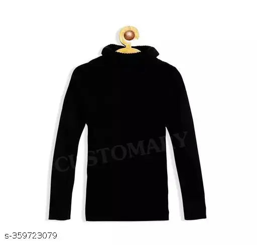 Wool casual full sleeve high neck baby sweater for boys & girls in self-design net quantity 2, featuring warm and cozy self-designed wool pattern
