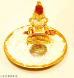 Brass MATA ANNAPURNA IDOL, traditional Indian kitchen god figurine