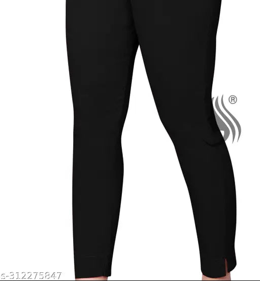 Checked Lycra cotton women's pants, stylish and comfortable for festivals or office wear, available in S, M, L, XL, XXL. Indian origin