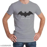 Blue Premium Cotton Blend R-Neck T-Shirt by Marfi Men's, perfect casual wear, made in India