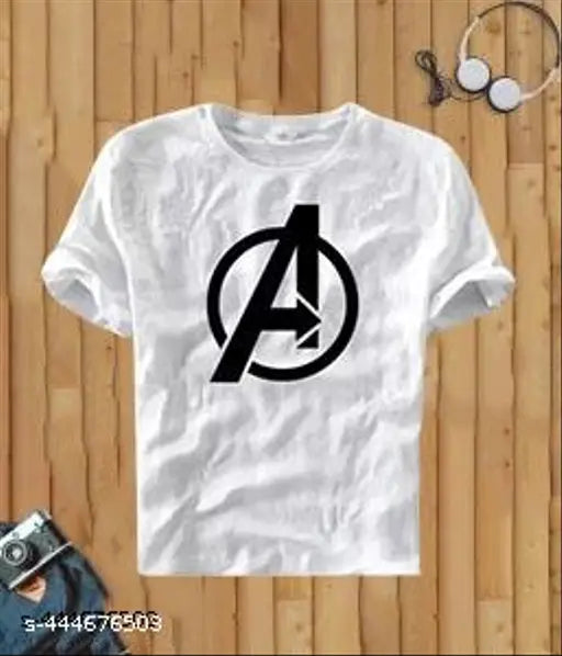 New nylon Avengers T-shirt, dry fit & anti-sweat, regular size (M, L, XL) - ideal for boys & men's gym wear or outdoor activities