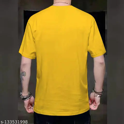 Alan Walker printed cotton blend half sleeves unisex t-shirt, stylish casual wear in various sizes