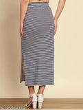 Women Pencil Black Skirt