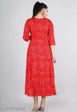 Long red rayon lehenga, matching blouse with kameez