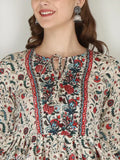 Rayon printed tunic tops for women & girls, three-quarter sleeves, XS to 4XL sizes available