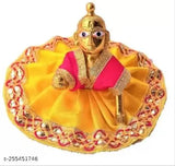 Pital brass, trendy Sikarwar traders' 100 Pittal Laddu Krishna statue. Indian decorative metal showpiece