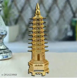 Metal Feng Shui Education Tower for children's success & academic growth, enhances focus and concentration