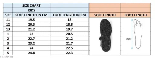 XDOX Kids Black Sandal