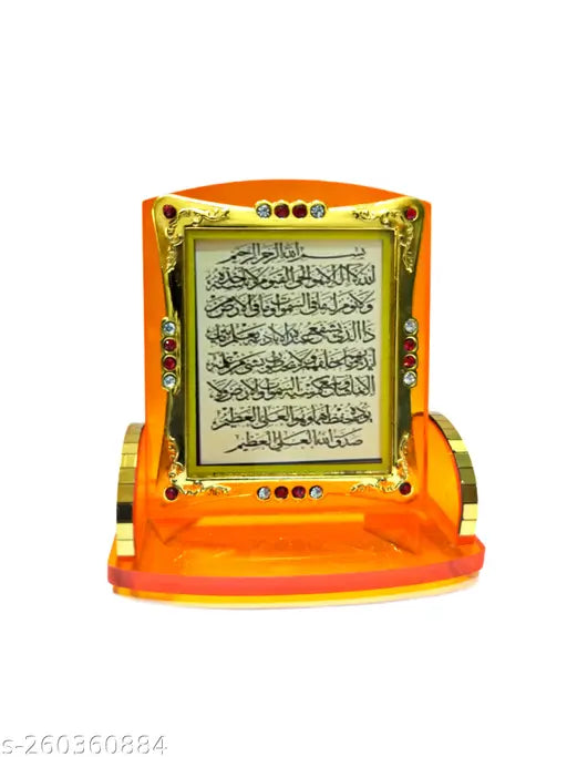Islamic Allah idol combo pack (2), Indian handcrafted religious car ornaments for dashboard and hanging