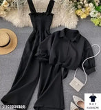 Rayon fancy jumpsuit for girl, vibrant and stylish clothing item from India