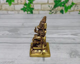 Brass Varahi Devi Idol 3 inch - Hindu goddess symbolizing creation power, tantric worship, India origin
