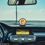 Guru Nanak Dev Ji wooden car idol, high-quality matte finish for spiritual car decor