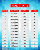 Stylish lightweight sandals for boys - trendy casual daily wear sandal - size chart UK, INDIA, length, 7-9 years - available in multiple colors and designs