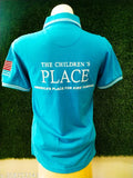 Blue cotton t-shirts for women - solid pattern, half sleeves, casual & sports wear, size XS/S (India origin)