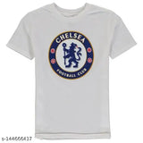 Printed polyester Chelsea T-shirt, casual fit, short sleeves, 160 GSM, India origin