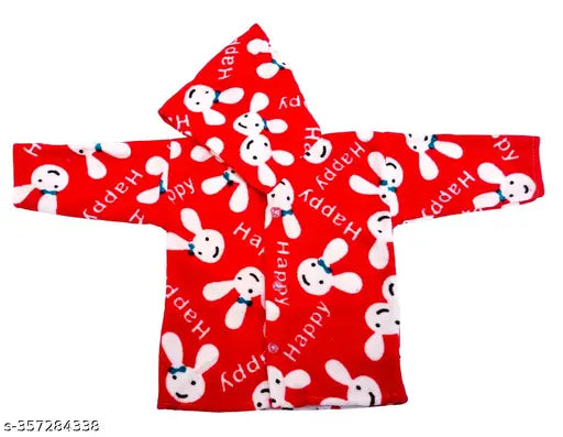 Newborn Baby Boys And Baby Girls Winter Wear Hoody Jacket pajama Pant Combo Pack Of - 3