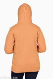Wool girls hoodies & sweatshirts, printed pattern for winters, easy wash, 10-13 years sizes