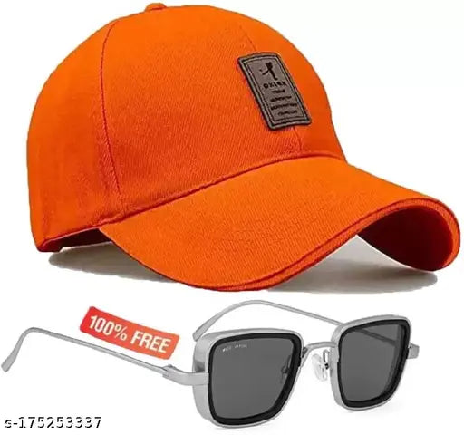 Stylish Ediko brand black baseball cap with printed net, sun-protected glass for men and boys - sporty accessory from India