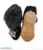 Black canvas shoes for babies and toddlers, PU sole, various sizes from 0-4 years old, Mumbai fashion-inspired design