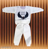 White wool kabooter suit for 2yr, printed net pattern on long sleeves for children aged 1-2 years