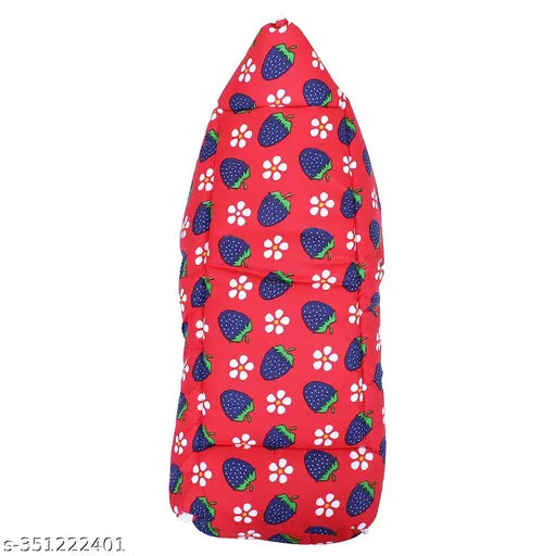 Cotton printed unisex swaddler, sleeveless baby sleeping bag for newborns (0-9 months), Indian origin