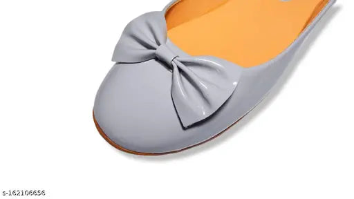 Synthetic ballerinas - durable, comfortable NEW TRENDT shoes in multiple sizes (IND-3 to IND-8), origin India