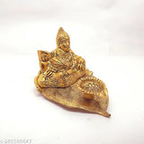 Metal Kubera Deepam temple decor for Pooja article, intricately designed Indian god idol