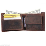 High-quality leather men's wallet & pen combo, RFID protected, genuine soft leather, perfect Diwali or Christmas gift
