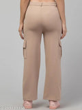 Women's and girls' solid net Lycra trousers, available in sizes 26, 28, 30 from India
