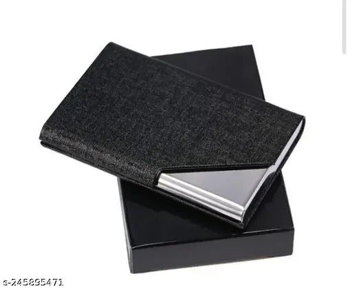Metal lightweight ATM wallet with magnetic closure & RFID blocking, durable for men & women
