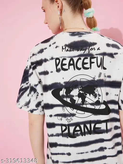 Dillinger Women's Oversized Tie&Dye T-Shirt