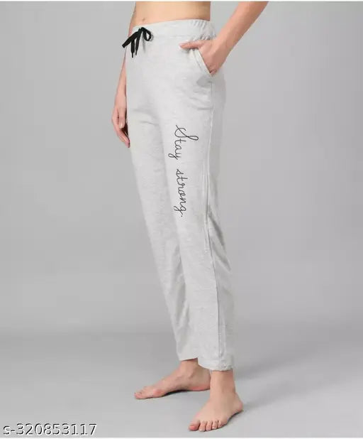 Classy and trending women's printed pure cotton pyjamas