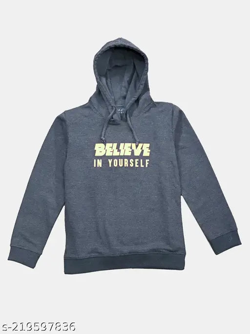 Harbor N Bay Boy's Hooded Neck Full Sleeves Printed Sweatshirt