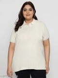Cotton blend polo neck half sleeves men's t-shirt, soft and comfortable for casual or professional wear, made in India