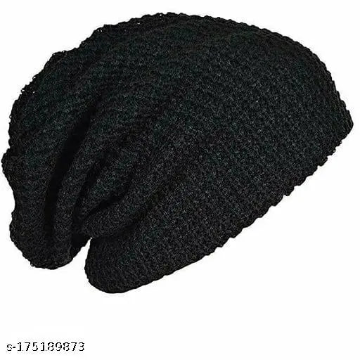 Trending woolen beanie cap, stylish and comfortable for girls & boys, one size fits all